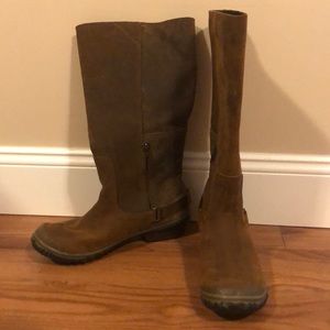 Sorel Tall Slimboot Nutmeg Coffee Bean 8.5 Pull on
